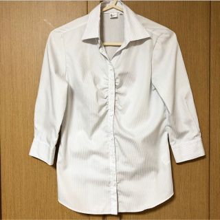 スーツカンパニー(THE SUIT COMPANY)の【未使用に近い】THE SUIT COMPANY 七分袖シャツ・ブラウス(シャツ/ブラウス(長袖/七分))