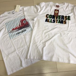 コンバース(CONVERSE)のコンバース ホワイトTシャツ 2枚(Tシャツ/カットソー(半袖/袖なし))