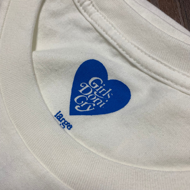 GDC(ジーディーシー)のGirls Don't Cry Human Made Tee  ロンT　Ｌサイズ レディースのトップス(Tシャツ(長袖/七分))の商品写真