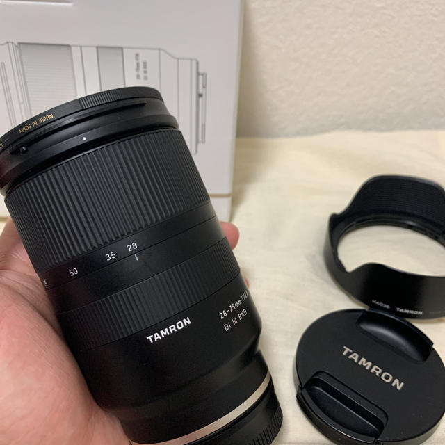 SONY Eマウント TAMRON 28-75mm F2.8