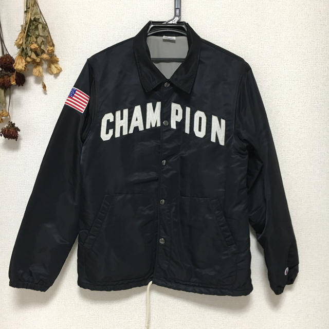 Champion(チャンピオン)のchampion コーチジャケット メンズSサイズ メンズのジャケット/アウター(ナイロンジャケット)の商品写真