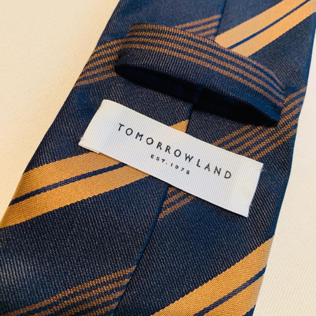 TOMORROWLAND ネイビー ネクタイ美品