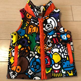 アベイシングエイプ(A BATHING APE)のBAPE   キッズ80 ベスト(ジャケット/上着)