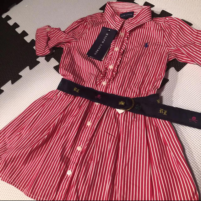 Ralph Lauren(ラルフローレン)のラルフローレン  ワンピース  100センチ キッズ/ベビー/マタニティのキッズ服女の子用(90cm~)(ワンピース)の商品写真