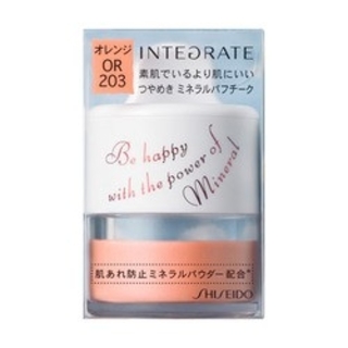 インテグレート(INTEGRATE)のインテグレート　ミネラルパフチーク　OR203(チーク)