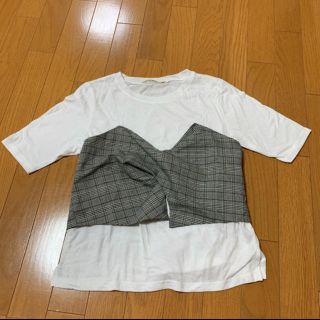 ローズバッド(ROSE BUD)のROSE BUD ビスチェ付きTシャツ(シャツ/ブラウス(長袖/七分))