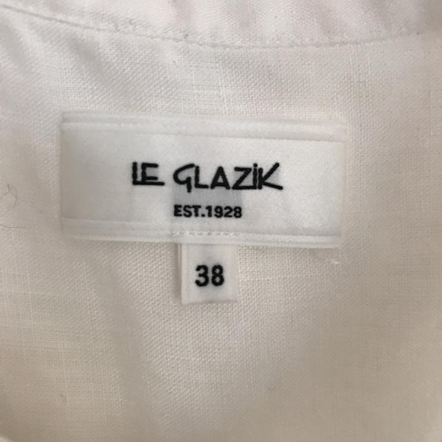 LE GLAZIK(ルグラジック)のルグラジック  リネン半袖 ブラウス レディースのトップス(シャツ/ブラウス(半袖/袖なし))の商品写真