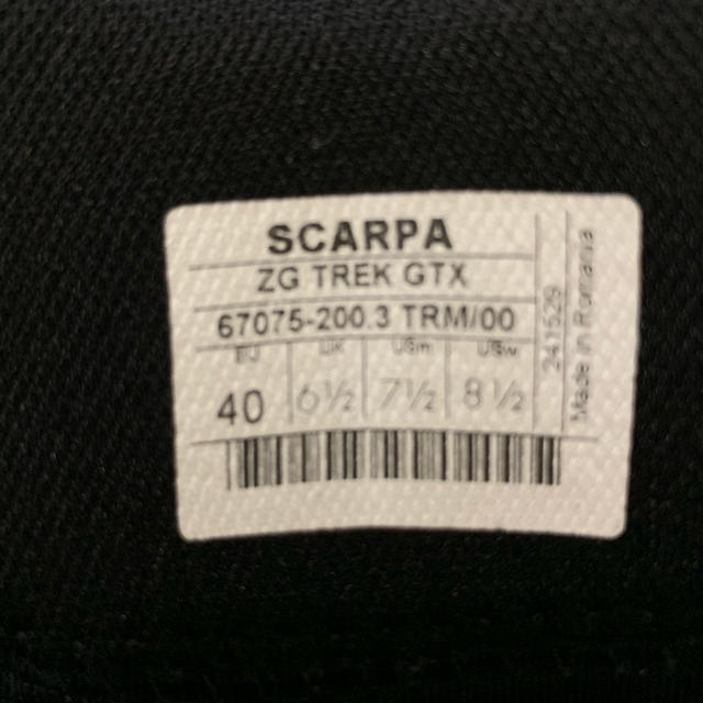 SCARPA(スカルパ)のブリーム様専用 スポーツ/アウトドアのアウトドア(登山用品)の商品写真