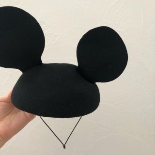 ディズニー(Disney)のミッキー ベレー帽(ハンチング/ベレー帽)