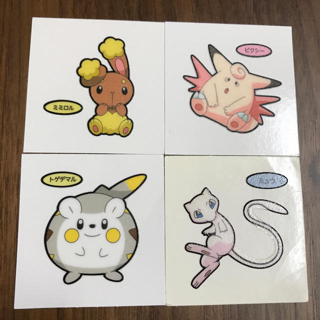 ポケモン ポケモンデコキャラシール ミュウ トゲデマル ピクシー ミミロル ポケモンパンの通販 By りみ S Shop ポケモンならラクマ