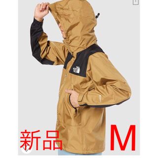 ザノースフェイス(THE NORTH FACE)の新品 ノースフェイス マウンテンレインテックスジャケット ブリテッシュカーキ M(マウンテンパーカー)