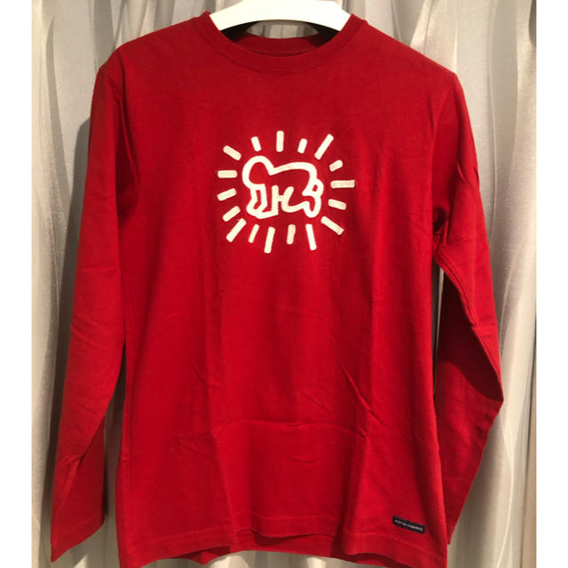 UNIQLO(ユニクロ)のUNIQLO キースヘリング Keith Haring 長袖Tシャツ メンズのトップス(Tシャツ/カットソー(七分/長袖))の商品写真