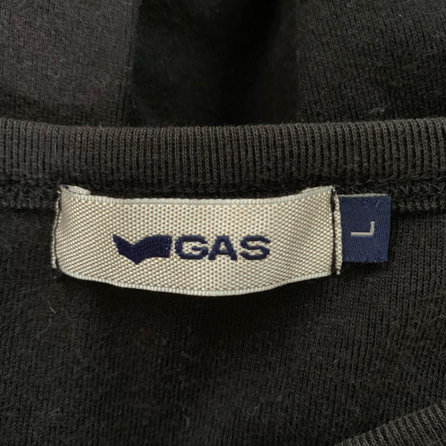 GAS(ガス)のGAS 黒 長袖Tシャツ メンズのトップス(Tシャツ/カットソー(七分/長袖))の商品写真