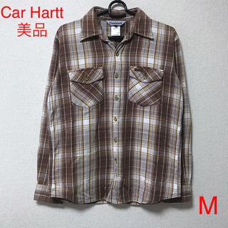 カーハート(carhartt)のcar hartt カーハート ヘビーネルシャツ ワークシャツ 長袖シャツ M(シャツ)