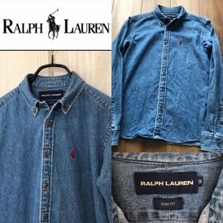 ラルフローレン(Ralph Lauren)の☆早い者勝ち☆ラルフローレン ポニー刺繍 デニム シャツ(シャツ/ブラウス(長袖/七分))