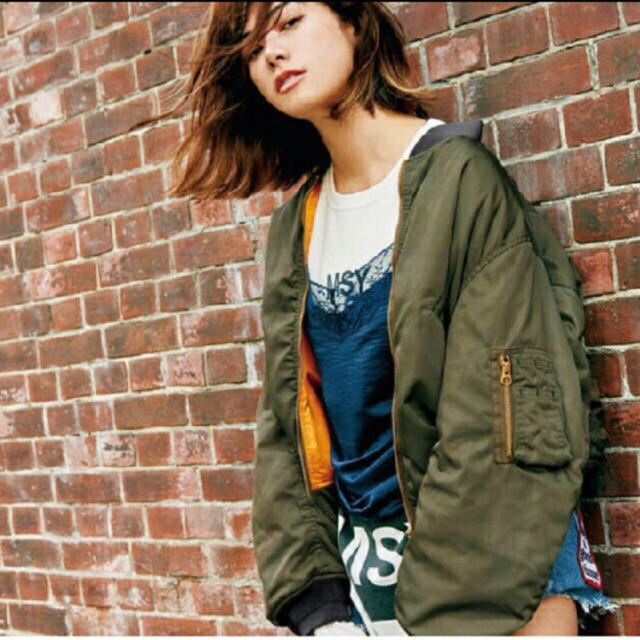 moussy(マウジー)のmoussy  MA-1 2016 AW レディースのジャケット/アウター(ブルゾン)の商品写真