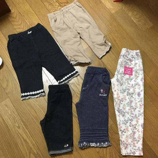 HusHush(ハッシュアッシュ)のパンツ  女の子  セット  まとめ  100㎝  6枚 キッズ/ベビー/マタニティのキッズ服女の子用(90cm~)(パンツ/スパッツ)の商品写真