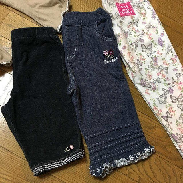 HusHush(ハッシュアッシュ)のパンツ  女の子  セット  まとめ  100㎝  6枚 キッズ/ベビー/マタニティのキッズ服女の子用(90cm~)(パンツ/スパッツ)の商品写真