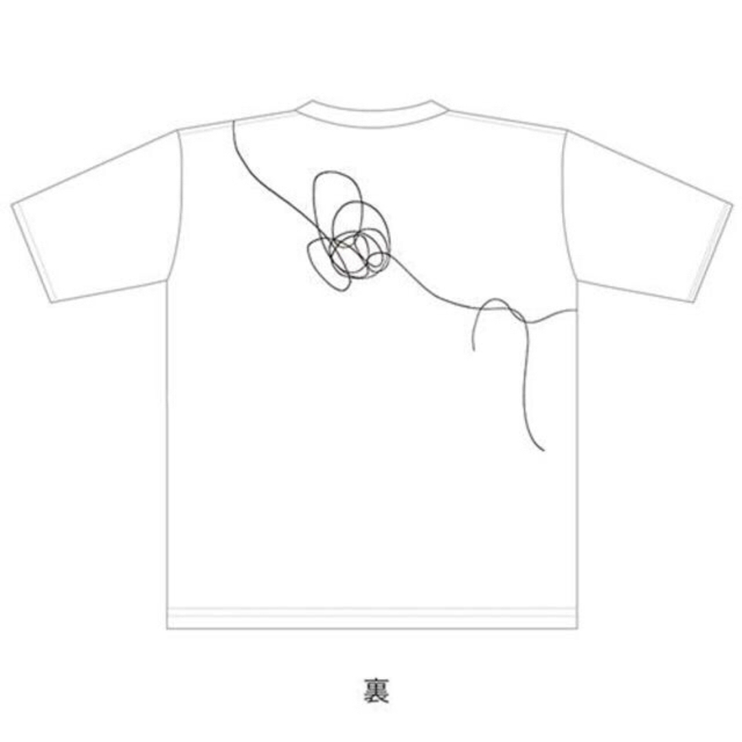 クリープハイプ ロゴ刺繍ビッグTシャツ（ホワイト） 2