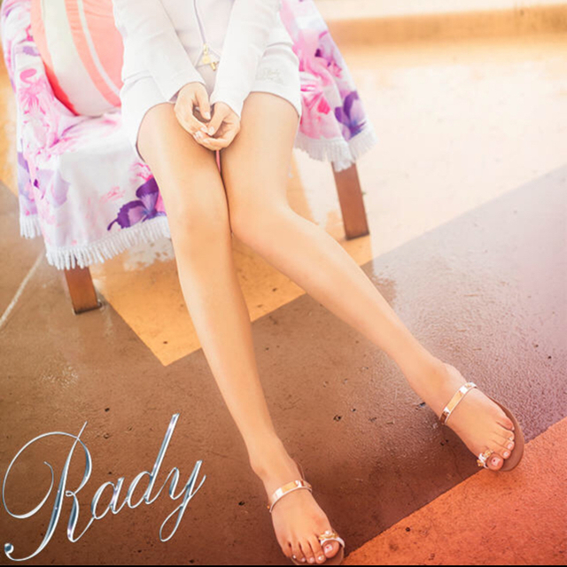 Rady(レディー)の💍 Rady 💍 リング フラット ビジュー サンダル レディースの靴/シューズ(サンダル)の商品写真
