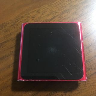 アップル(Apple)のiPod nano 16GB 動作品 RED(ポータブルプレーヤー)