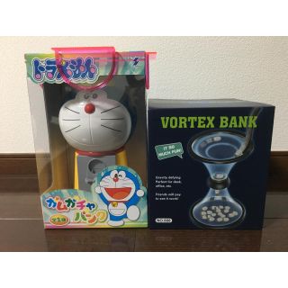 貯金箱 ２種セット 新品未開封 ドラえもん他(キャラクターグッズ)