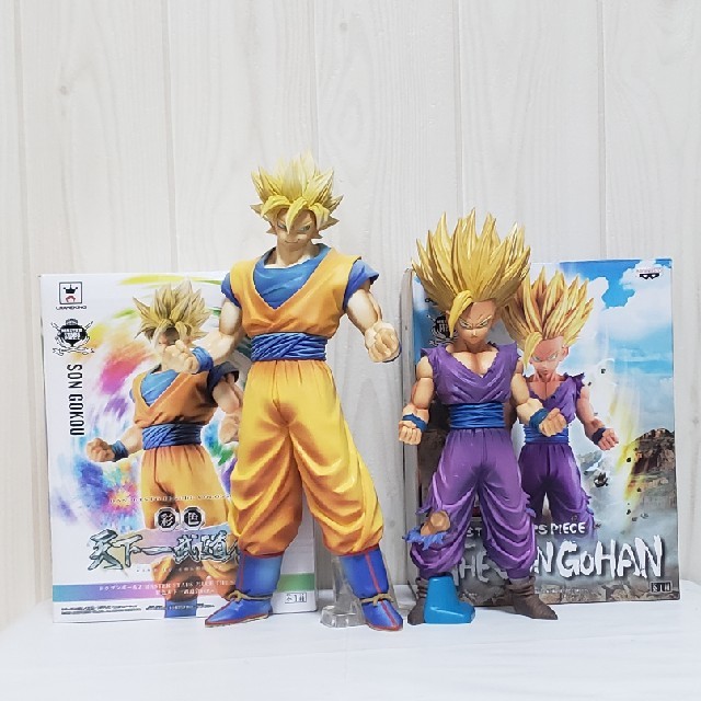 【開封品】ドラゴンボールフィギュア MSP 孫悟空 孫悟飯 セット | フリマアプリ ラクマ