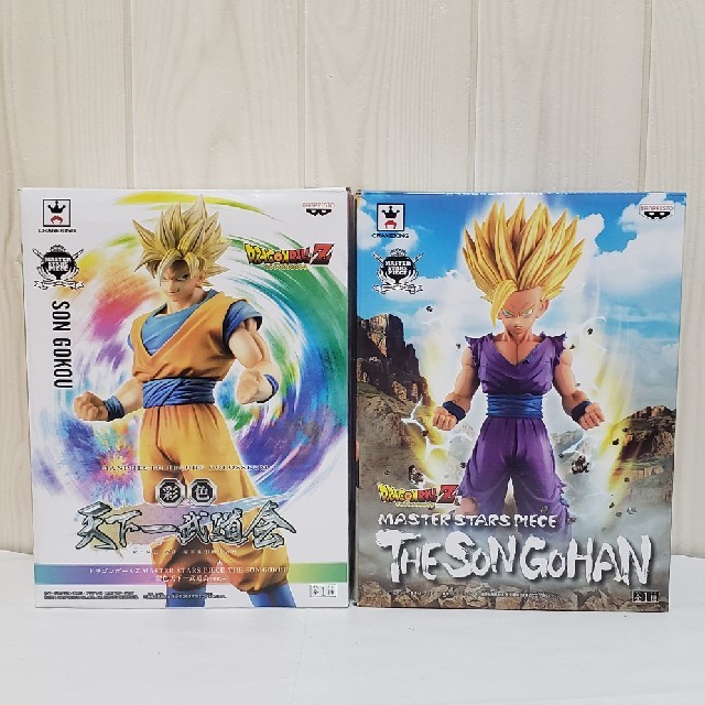 開封品】ドラゴンボールフィギュア MSP 孫悟空 孫悟飯 セットの 開封品】ドラゴンボールフィギュア MSP 孫悟空 孫悟飯 セットの
