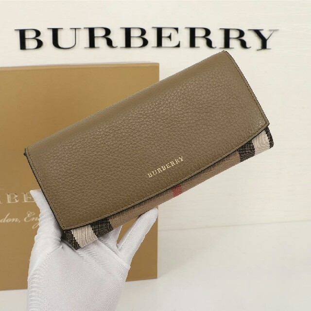 BURBERRY - 【美品】バーバリーBurberry 長財布の通販 by マサキ's shop｜バーバリーならラクマ