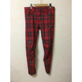 コムデギャルソンオムプリュス(COMME des GARCONS HOMME PLUS)のCOMME des GARÇONS HOMME PLUS チェック スリムパンツ(スラックス)