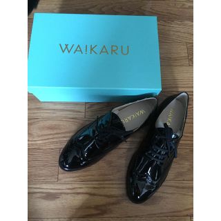 新品未使用 WAKARU レースアップシューズ  (ローファー/革靴)