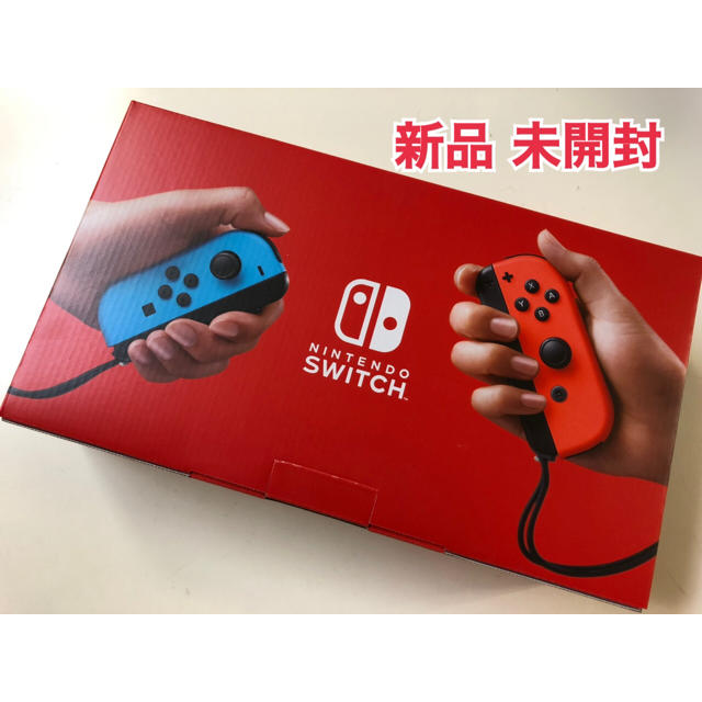 【新品】バッテリー接続時間が長くなった新モデル  Nintendo Switch