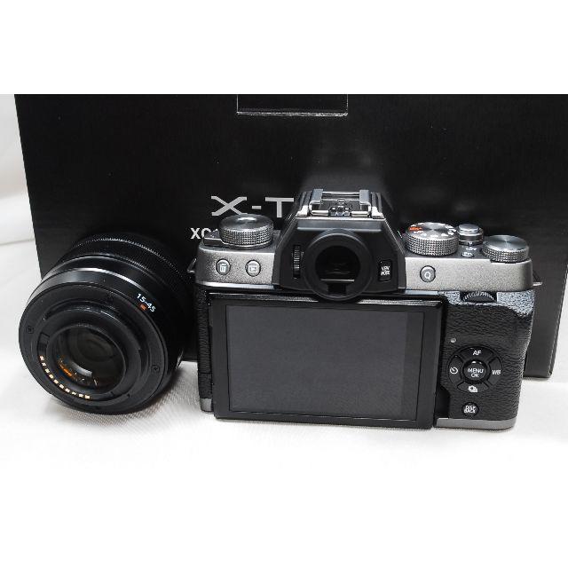 富士フイルム(フジフイルム)のクロワッサンさんお取り置き FUJIFILM X-T100 レンズキット スマホ/家電/カメラのカメラ(ミラーレス一眼)の商品写真