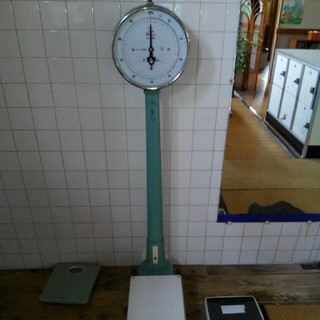 銭湯の体重計♨