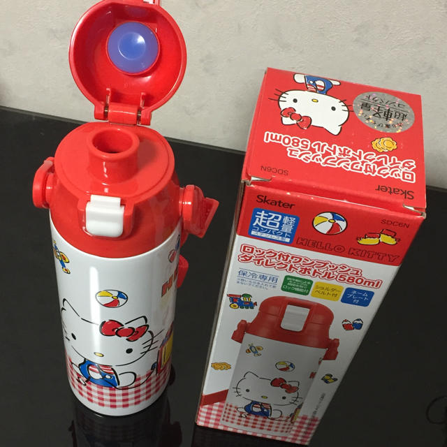 ハローキティ(ハローキティ)の新品＊キティちゃん ステンレスボトル キッズ/ベビー/マタニティの授乳/お食事用品(水筒)の商品写真