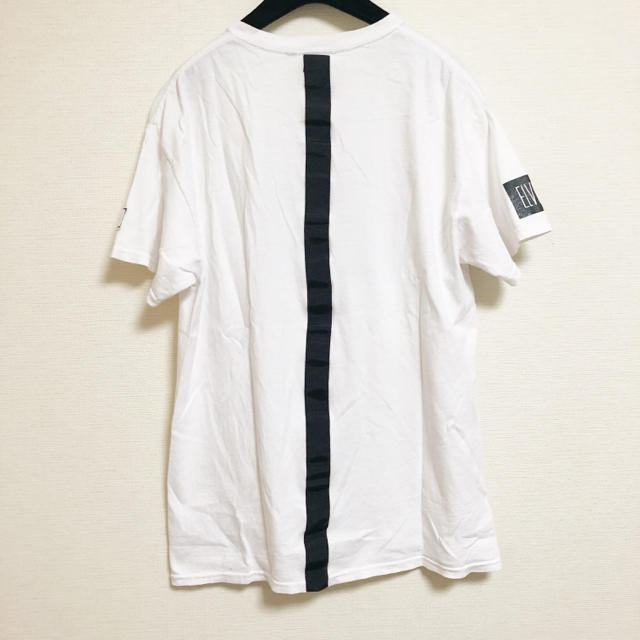 ELVIA(エルヴィア)のELVIRA ボックスロゴ Tシャツ ホワイト M boxlogo エルビラ  メンズのトップス(Tシャツ/カットソー(半袖/袖なし))の商品写真