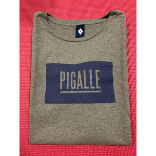 ピガール(PIGALLE)のPIGALLE ピガール ボックスロゴ boxlogo Tシャツ L(Tシャツ/カットソー(半袖/袖なし))