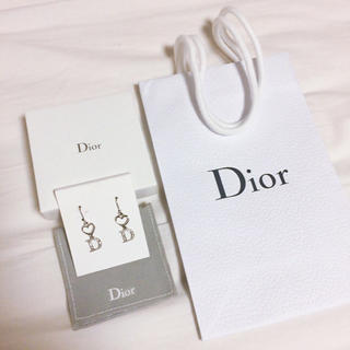 ディオール(Dior)のDior ピアス 箱付き ディオール ハート かわいい(ピアス)