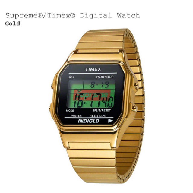 Supreme(シュプリーム)のSupreme ／ Timex Digital Watch メンズの時計(腕時計(デジタル))の商品写真