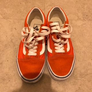 ヴァンズ(VANS)のvans オールドスクール オレンジ(スニーカー)