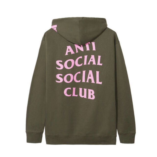 anti social social club undefeated パーカーパーカー