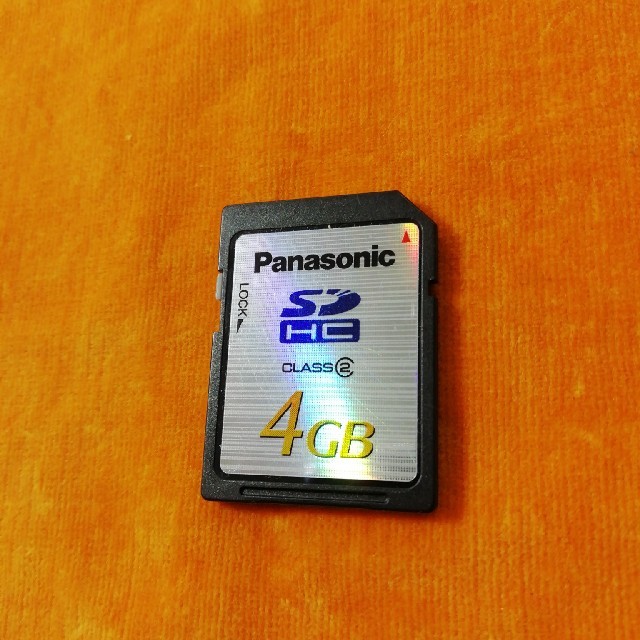 Panasonic(パナソニック)のSDカード    4GB スマホ/家電/カメラのPC/タブレット(PC周辺機器)の商品写真