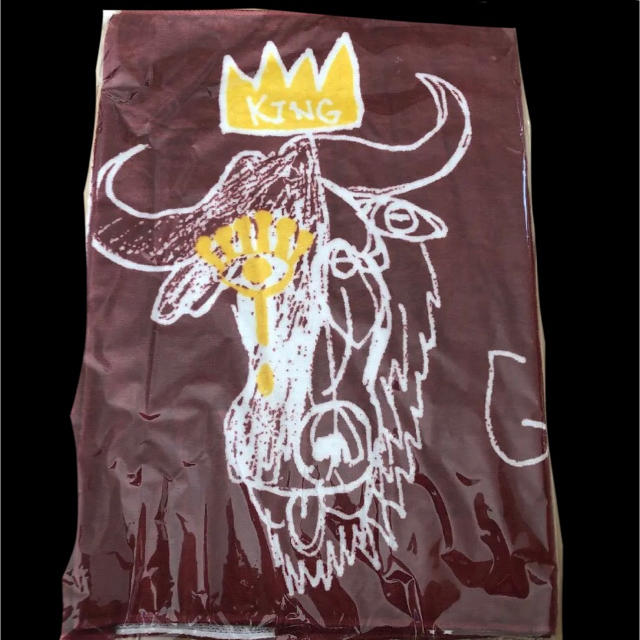 KING GNU タオル バーガンディ