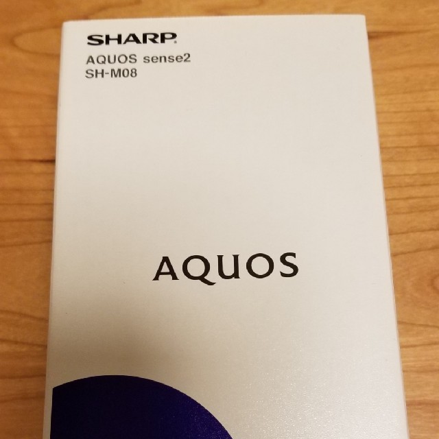 [新品未使用]AQUOS sense2 SH-M08ブラック