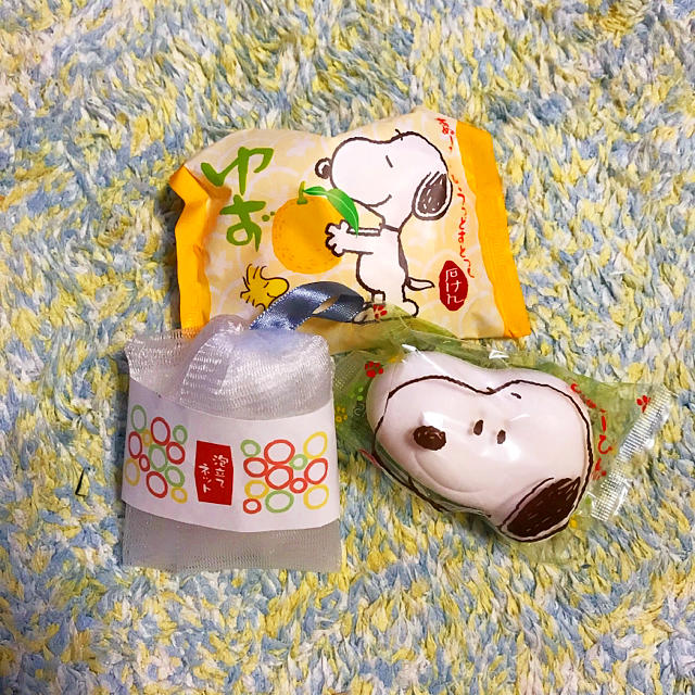 SNOOPY(スヌーピー)のスヌーピー 石けんセット コスメ/美容のボディケア(ボディソープ/石鹸)の商品写真