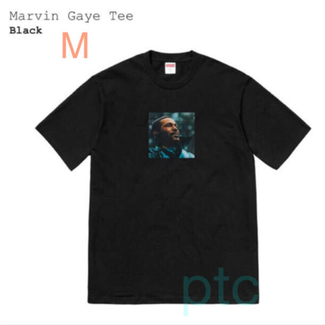 Supreme(シュプリーム)のSupreme Marvin Gaye Tee   Black/M メンズのトップス(Tシャツ/カットソー(半袖/袖なし))の商品写真
