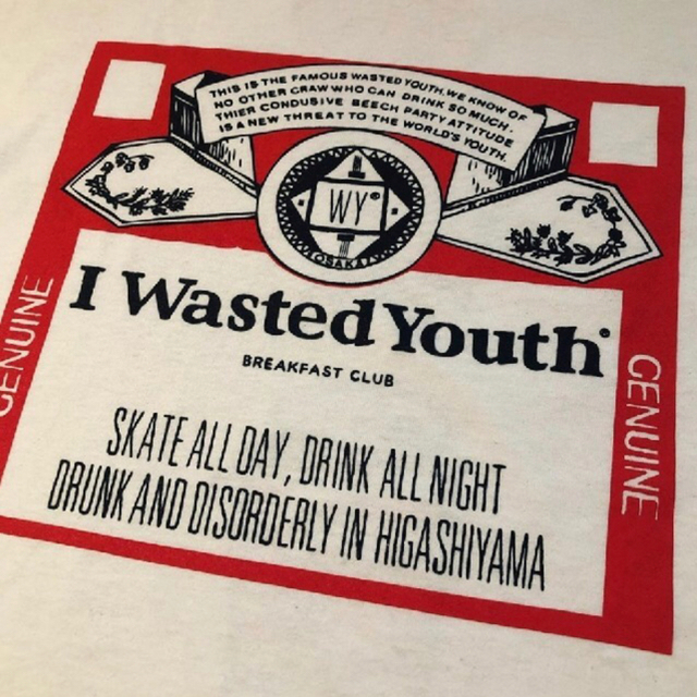 wasted youth Tシャツ