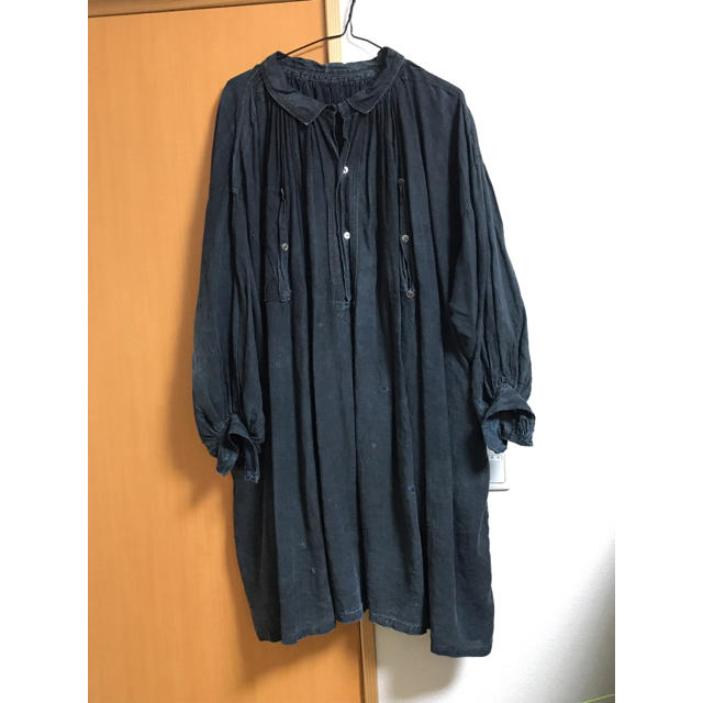 1900年 10s 20s インディゴリネン 羊飼い スモック 新入荷アイテム 47