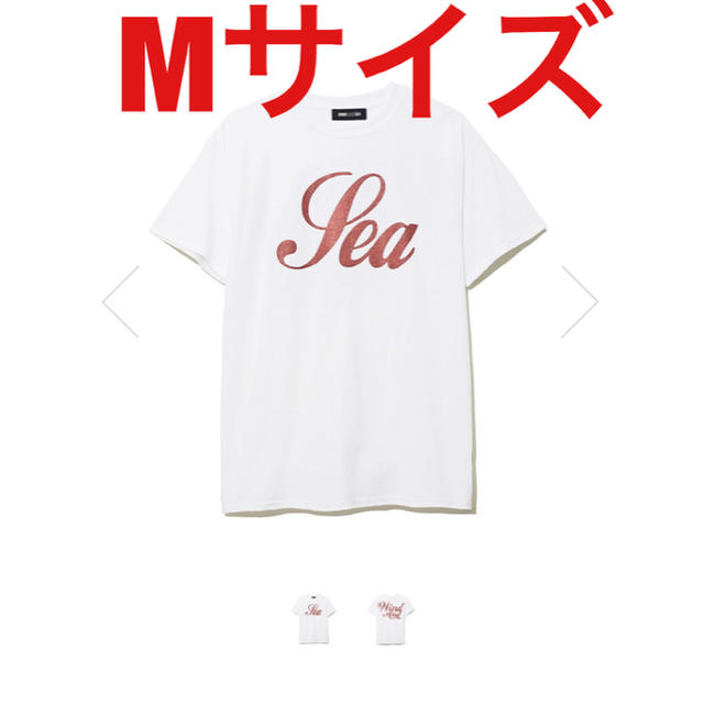 wind and sea Tシャツ 半袖 白 ホワイト ウィンダンシー  M