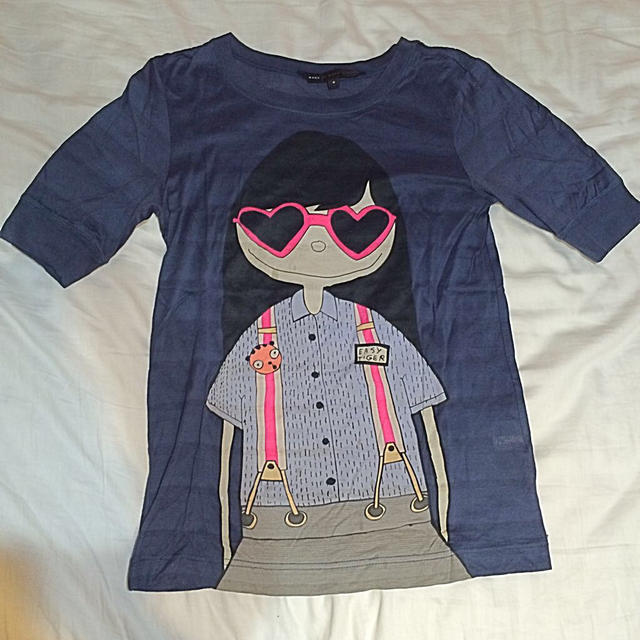 MARC BY MARC JACOBS(マークバイマークジェイコブス)のMARK BY ミスマークちゃんTシャツ レディースのトップス(Tシャツ(半袖/袖なし))の商品写真